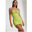 Love In Leather LIN013 Tube Dress One Size - Fluro Love In Leather LIN013 Tube Dress One Size - Fluro